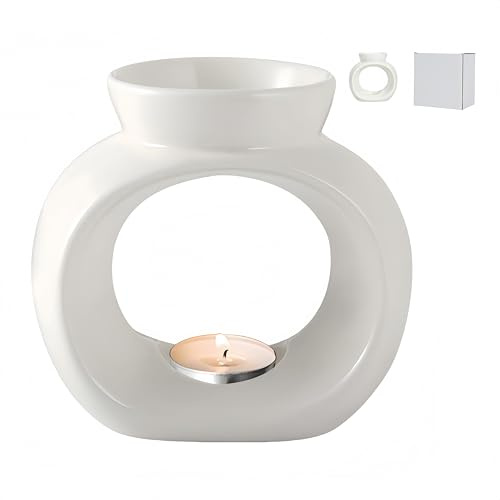 HJYDGJ Lampade aromatiche in ceramica profumata lampada profumata lampada in ceramica lampada aromatica lampada aromatica lampada aromatica lampada profumata per oli essenziali tealight oli profumati