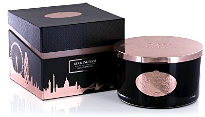 Ashleigh & Burwood Large 400 g Kerze Hyde Park Floral Duft 3 Docht Geschenk-Box