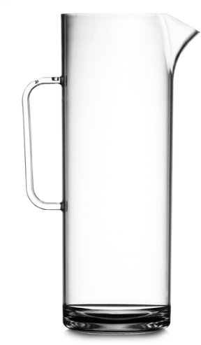 Elite Polycarbonate Tall Jugs 60oz / 1.7ltr - Case of 4-3 Pint Jugs, Plastic Jugs, Reusable Jugs, Cocktail Jugs
