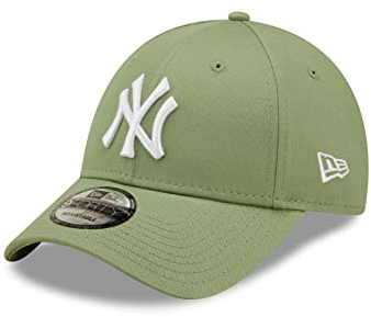 New Era New York Yankees Kappe Grün Größe verstellbar Yankee Cap grüne Basecap League Essential - One-Size