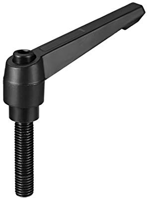 sourcing map 1 Stück Klemmhebel Griff M12x50mm Verstellbarer Maschinengriffe Klemmhebel Außengewinde Griff Maschinengriffe Verstellbarer Griff für Werkzeugmaschinen Schweißgeräte Druckgeräte