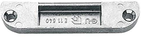 Gâches de pêne 1/2 tour à défoncer pour serrure à têtière de 18 mm pour menuiserie bois Ferco Gu