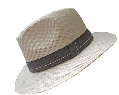 Hut eleganter Traveller Strohhut Papierstroh Unisex Sonnenschutz Urlaub Garten