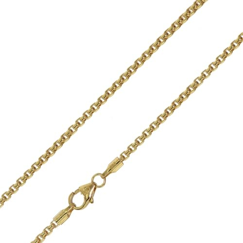 trendor Venezianer Kette 585 Gold 14 Karat Breite 2,0 mm 75166-45 45 cm