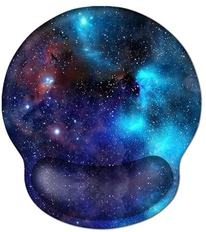 AOKSUNOVA Ergonomisches Mauspad Mousepad mit Handauflage Mouse Pad | Ergonomisches Mauspad mit Memory Schaum Handauflage,Komfortable Handgelenkstütze,Rutschfeste Basis für Büro und Gaming
