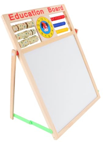 LALAFINA Multifunktionale Magnetische Schreibtafel Für Mädchen Doppelseitige Kreidetafel Und Zeichenbrett Für Kreative Aktivitäten Für Zu Hause Schule