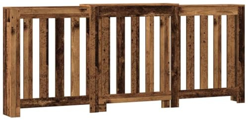 vidaXL Heizkörperverkleidung Altholz-Optik 205x21,5x83,5 cm
