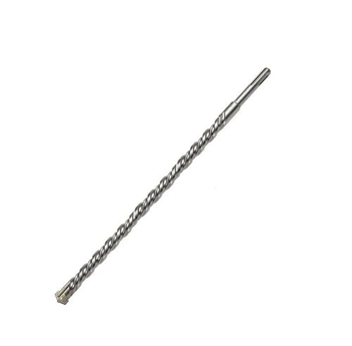 1 Stück 1000 mm SDS Plus Hammerbohrer, 8–32 mm Durchmesser Hartmetall-Steinbohrer mit Kreuzspitze, Schlagbohrer, extra langer Bohrer for Beton, Ziegel, Stein(8mm x 1000mm)