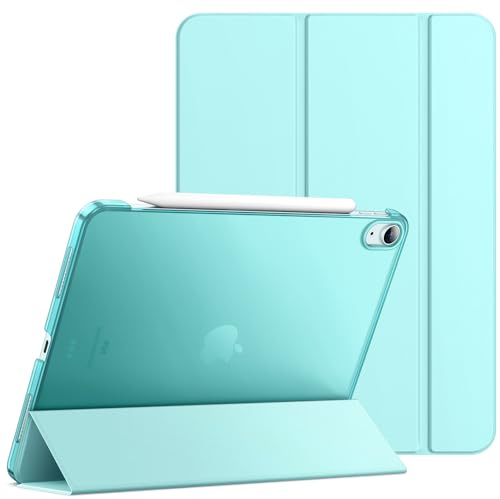 JETech Hülle NUR für iPad Air 11 Zoll M4/M3/M2 (2026/2025/2024), iPad Air 5./4. Generation 2022/2020 10,9 Zoll, Abdeckung mit Auto Schlafen/Wachen (Mintblau)