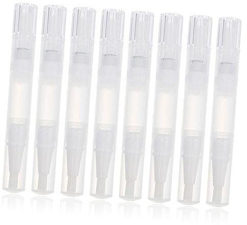 Beaupretty 8 Applicatori Vuoti Per Lucidalabbra Penna Per Per Unghie Strumento Per Nail Art Pennello Per Unghie