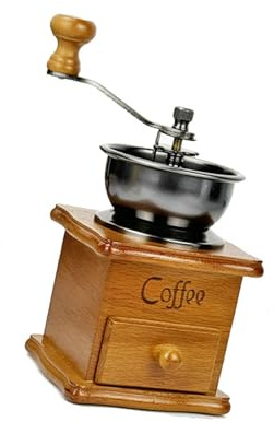 Molinillo de café manual tradicional portátil manual café rectificadora para uso doméstico y exterior