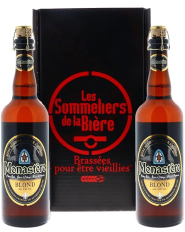 Coffret Sommelier Monastère - 2 bières blondes Monastere 75cl