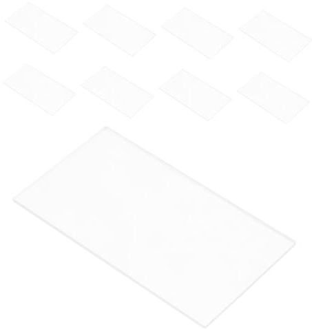 FUNOMOCYA 30pcs Transparent Acrylic Name Plates for Wedding Table Setting DIY Writable Place Cards with Sturdy Construction and Easy Maintenance Reusable Table Name Holders for Reception