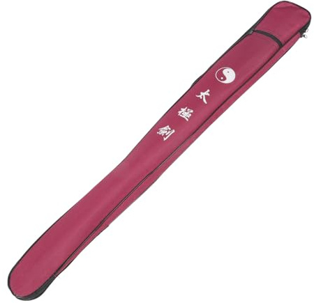 HOODANCOS Sacoche de Rangement pour Sabre de Tai-chi en Toile Résistante, Légère et Respirante, Ceinture Réglable, Étui Portable pour Arts Martiaux, Paquet de Transport pour Entraînement