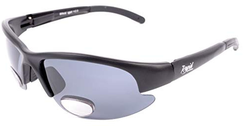 Rapid Eyewear Damen und Herren BIFOKALE POLARISIERTE SPORTBRILLE 2,0. Sport Sonnenbrille für Golf, Angeln, Radfahren, Fahren usw. UV400 Schutz | Schutzbrille mit integriertem Lesesegment zum Fahren, Radfahren, Angeln, Golf, Laufen, Heimwerken usw. Zum Umwickeln getönter