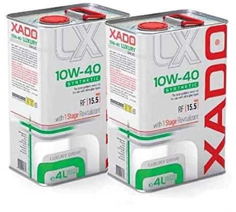 XADO Set - 2X 10W-40 Luxury Drive Motorenöl 4L