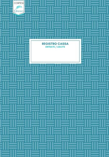 Registro cassa entrate uscite: Formato 17x24 cm - 109 pagine