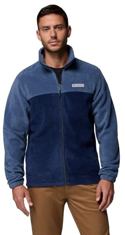 Columbia Steens Mountain Full Zip 2.0, Forro Polar Hombre, Dark Mountain, Collegiate Navy, M