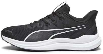 PUMA Unisex Reflect Lite Scarpe da corsa su strada, Black White, 40 EU