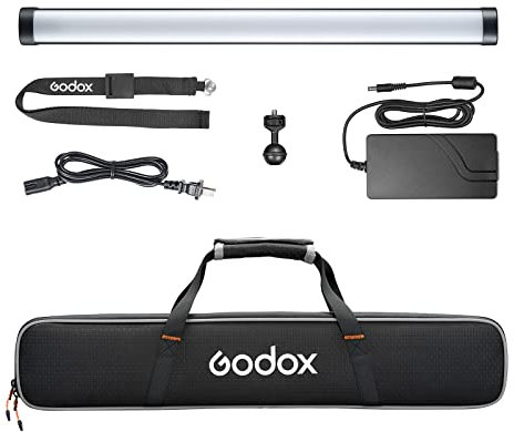 Godox WT60D Tauchgang Licht LED Videolichtstab lP68 wasserdichte Rate CRI 96+ und TLCI 96+, 5600K Eingebaute Lithium Batterie Smartphone APP Steuerung für Schießen, Live-Übertragung