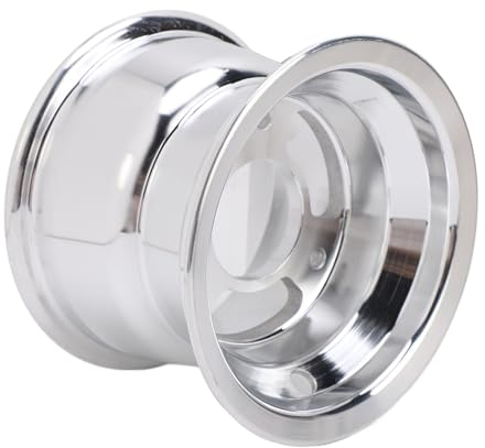Llantas de Ruedas ATV, Llanta de Rueda ATV Inoxidable de 6 Pulgadas, Llanta de Aleación de Aluminio de Alta Resistencia para ATV DIY para Go Karts para Quads, Fácil Instalación