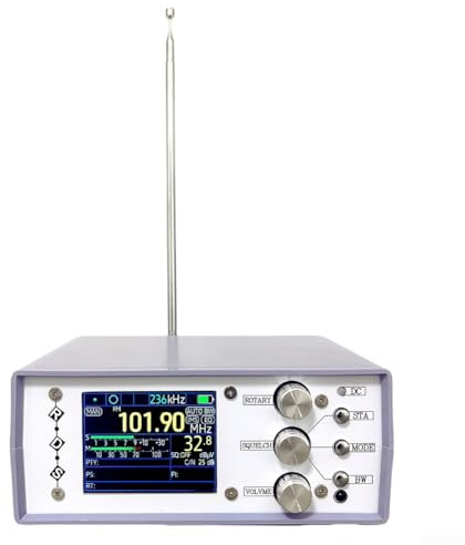 Radio digitale portatile FM stereo TEF6686 FM SW/MW/LW Full Band Radio Ricevitore RDS + antenna con display LCD