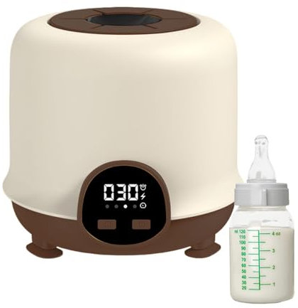 Shaker de biberon automatique, shaker de lait pour bébé électrique - Bouteau à lait à faible bruit et bulle - Shakers électriques, affichage LED, bidirection à 360 degrés pour Kid Shaker Salt Cocktail
