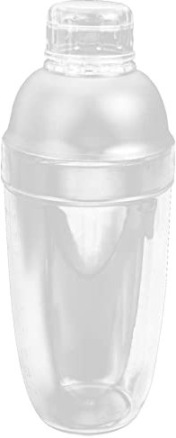 ULTECHNOVO Shaker Per Cocktail in Plastica Shaker Multifunzione Per Tè Al Latte Comodo Per Mescolare Bevande e Vino