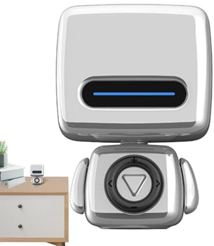 Enceinte portable étanche en forme de robot – Gadgets techniques compacts avec son stéréo, gadgets techniques étanches pour la maison, la douche, les voyages, le jardin