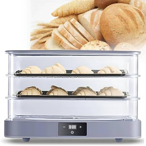 Lievito Elettrico Da 40 Litri - Armadio Di Fermentazione Digitale Con Temperatura 20-50 °C E Umidità Automatica Per Pane Pizza Yogurt Panetteria Domestica