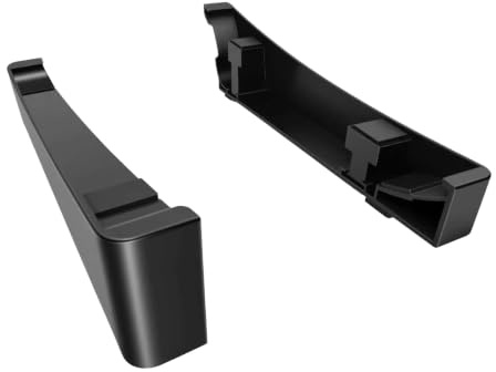 Base de de console pour corps de console compatibles, horizontal en ABS avec à clip central pour les configurations de bureau P5, horizontal, base de de bureau,