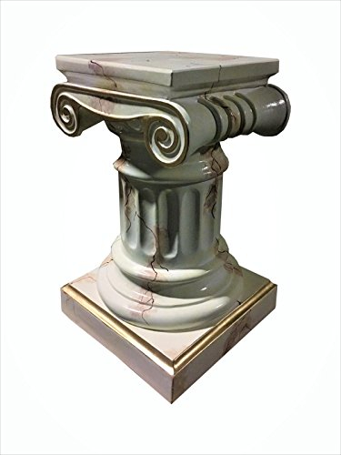 Antikes Wohndesign Blumensäule Blumenständer Barock Säule Standsäule Höhe: 56cm