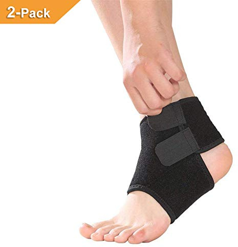 1 Pair Attelle Cheville Sport Enfant Protection Chevillere Entorse Tendinite Support Soutien Bandage Cheville Protège-pieds Récupération Blessures pour Exercices Basketball Football Cyclisme Course