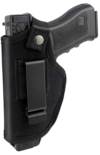 Gexgune Universal Jagd Verdeckter Gürtelholster Taktische Pistolentaschen Bund IWB OWB Pistolenhalfter für Klein- und Großpistolen für Rechts- und Linkshänder