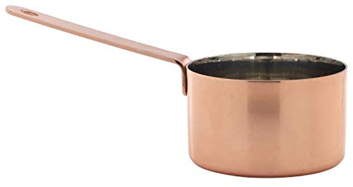 Genware ‎DG898 Mini Copper Saucepan 7.2 x 4.7cm
