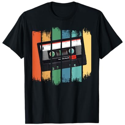 Retro Kassette Vintage Musik Design T-Shirt