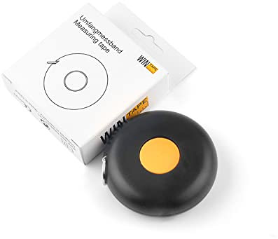 WINTAPE Dual Sided Body Waist Measuring Soft Tape, Pocket Meter Tape Measure Retractable for Body Sewing Clothes Tailor 80 Inch / 200 cm