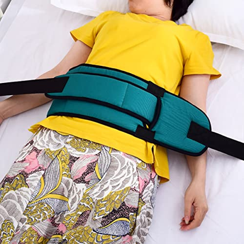 BIBEZE Cinturón de Cuidado geriátrico Cinturón de restricción Lumbar Cinturón de restricción Acolchado Tipo de arnés Ajustable Cinturón de protección del Paciente Caída Personal