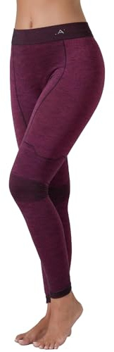 Risalti Mallas Termicas Mujer y Hombre Unisex de Lana Merino - Leggins Termicos Mujer Invierno, Leggins Hombre Deporte Tècnico, Pantalones Mujer Invierno, Jeggins Mujer sin Costuras - Made in Italy