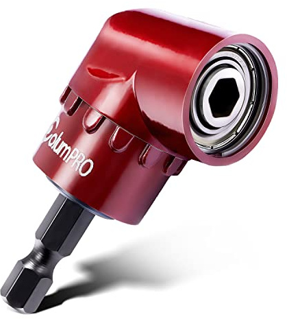 ColumPRO 1/4 Inch 105 Degree Right Angle Driver dapter Hex Shank Power Screwdriver,Quick Change Drive and Magnetic Bit Socket Attachment Adapter