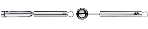 WMF Profi Plus Apfelausstecher 21,5 cm, Cromargan Edelstahl teilmattiert & Profi Plus Melonenausstecher Kugeln 15 cm, Kugelausstecher mit Ablaufloch, kleiner Portionierer