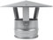 4 Inch / 100 mm Round Roof Cap - All Weather Chimney Cap - Galvanized Steel with Rubber Gasket for Perfect Sealing and Insulation - Roof Top Round Vent House Exhaust Roof Cap