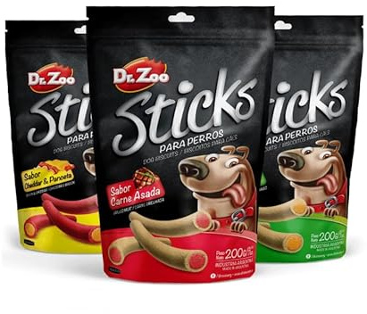 DR Z00 Perro Mini Sticks MAX Salchicha 12X 130 GR