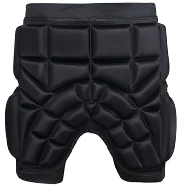 GSJNHY Gepolsterte Ski Schutzhosen Outdoor-Sportarten Ski Skate Snowboard Schutz Skifahren Protektor Skating schützende Hüfte gepolsterte Shorts(L)