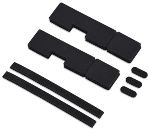 RUNJRX KEYBOARD Poron Stabilizer Foam, Spacebar Foam, 7pcs Keyboard Stabilizer Silencer Pad for Mechanical Keyboard Space Bar (Compatible 6.25U/7U)