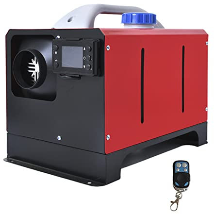 Dieselheizung, 5 kW, All-in-1-Auto-Luft-Diesel-Standheizungsset mit LCD-Schalter und Fernbedienung, tragbares Schnellheiz-Abtau-Defogger für Wohnmobile, Läden, LKWs, Wohnmobile, Boote, SUVs, Garagen