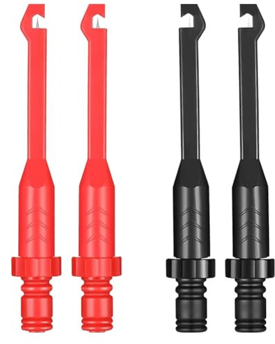 Reinscer Kabelklemmen, Piercing-Testklemme, 4 mm Bananenstecker, Hochleistungs-Isolier-Piercing-Sonde, Kfz-Testklemme mit Rücksonde