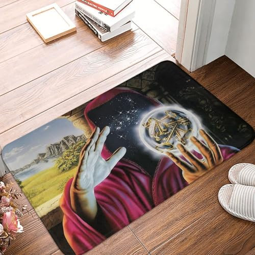 OOAHJEID Zerbino Helloween Keeper Of The Seven Keys Part I Album 1987 Tappetino antiscivolo