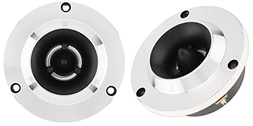 2pcs 4 Zoll 150W 4OHM Aluminium Kugel Hochtöner Lautsprecher mit Kondensator for Fahrzeug Auto Autos Stereo modifiziert