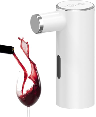Pompa per vino, versatore elettrico automatico, strumento da pranzo per inaugurazione della casa, cucina, bar, pensionamento, Natale, campeggio, anniversario, compleanno